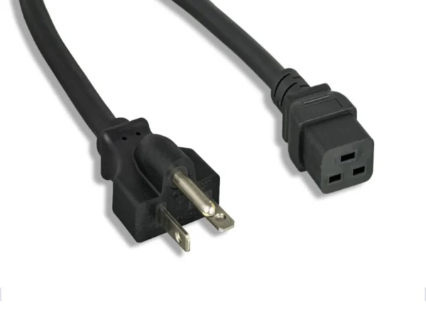 NEMA C20P to IEC C19 power cable www.wupaccess.com